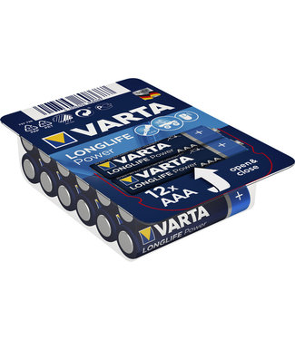 Varta BATTERIJ AAA HIGH E BOX 12STKS