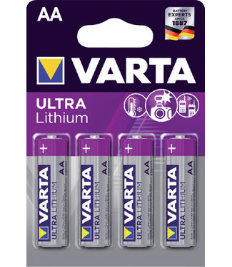 Varta BATTERIJ AA PRO LITHIUM 4STKS