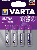 Varta BATTERIJ AAA PRO LITHIUM 4STKS