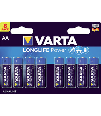 Varta BATTERIJ AA HIGH ENERGY 8STKS