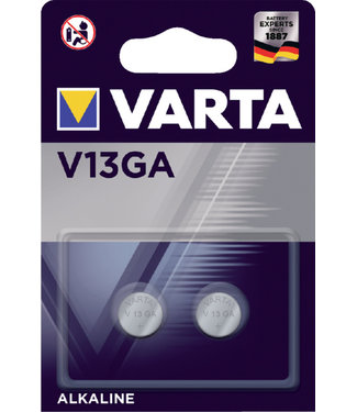 Varta BATTERIJ V13GA ALKALINE 2STKS