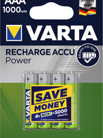 Varta BATTERIJ OPLB AAA HR3 R2U 4STKS