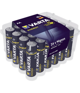 Varta BATTERIJ ENERGY AA BOX 24STKS