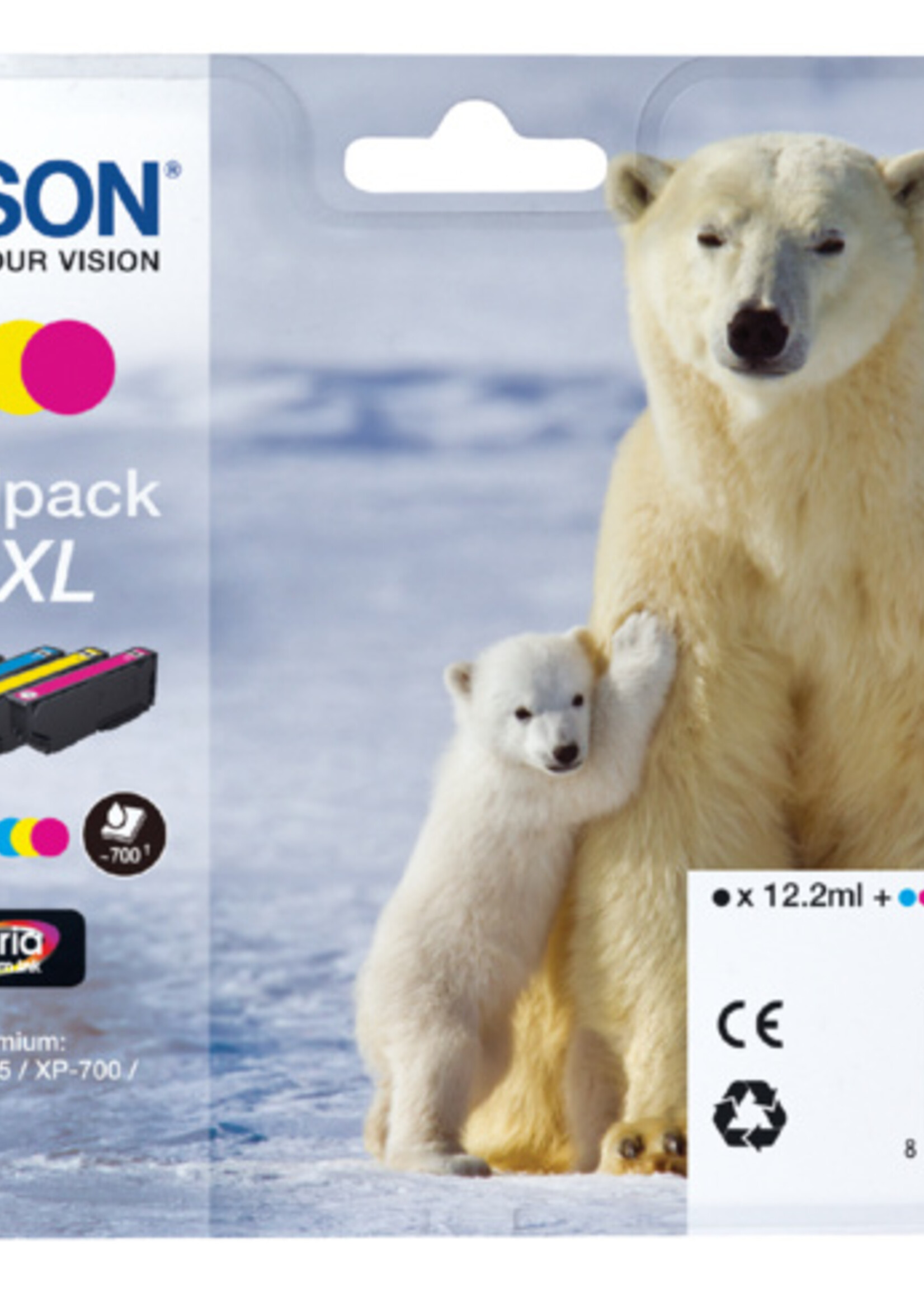 Epson Epson INKCARTRIDGE T263640 HC ZW + 3KL