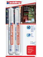 edding KRIJTSTIFT 4095 ROND WT 2STKS