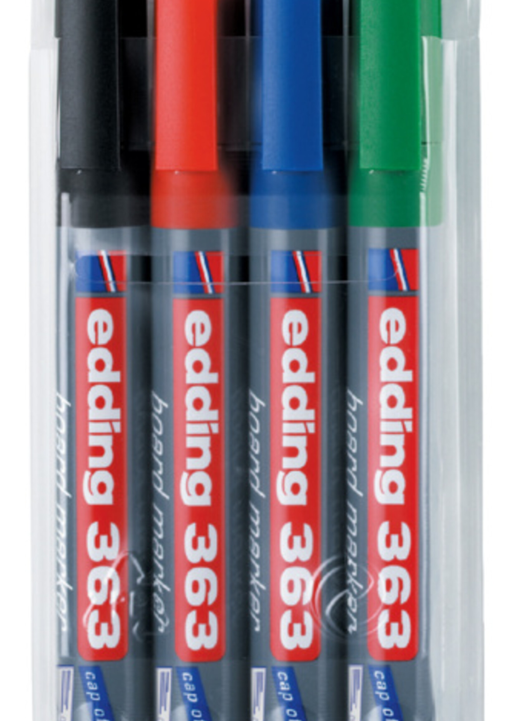 edding edding VILTSTIFT 363/4 SCHUIN ASS 4STKS