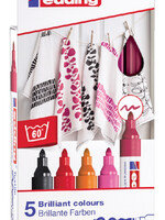 edding VILTSTIFT 4500 TEXTIEL ASS 5STKS