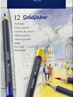 Faber Castell KLEURPOTLOOD GOLDFAB ASS 12STKS