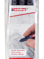 edding FINELINER 1800 ASS ZW 3STKS
