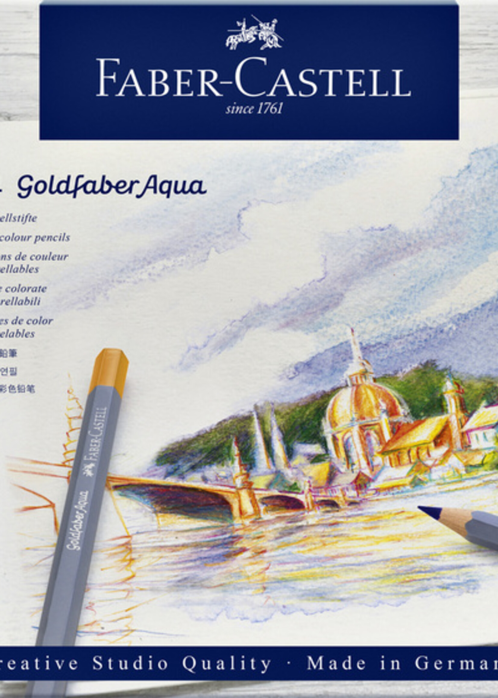 Faber Castell Faber Castell KLEURPOTLOOD GOLDFAB AQUA 24STKS