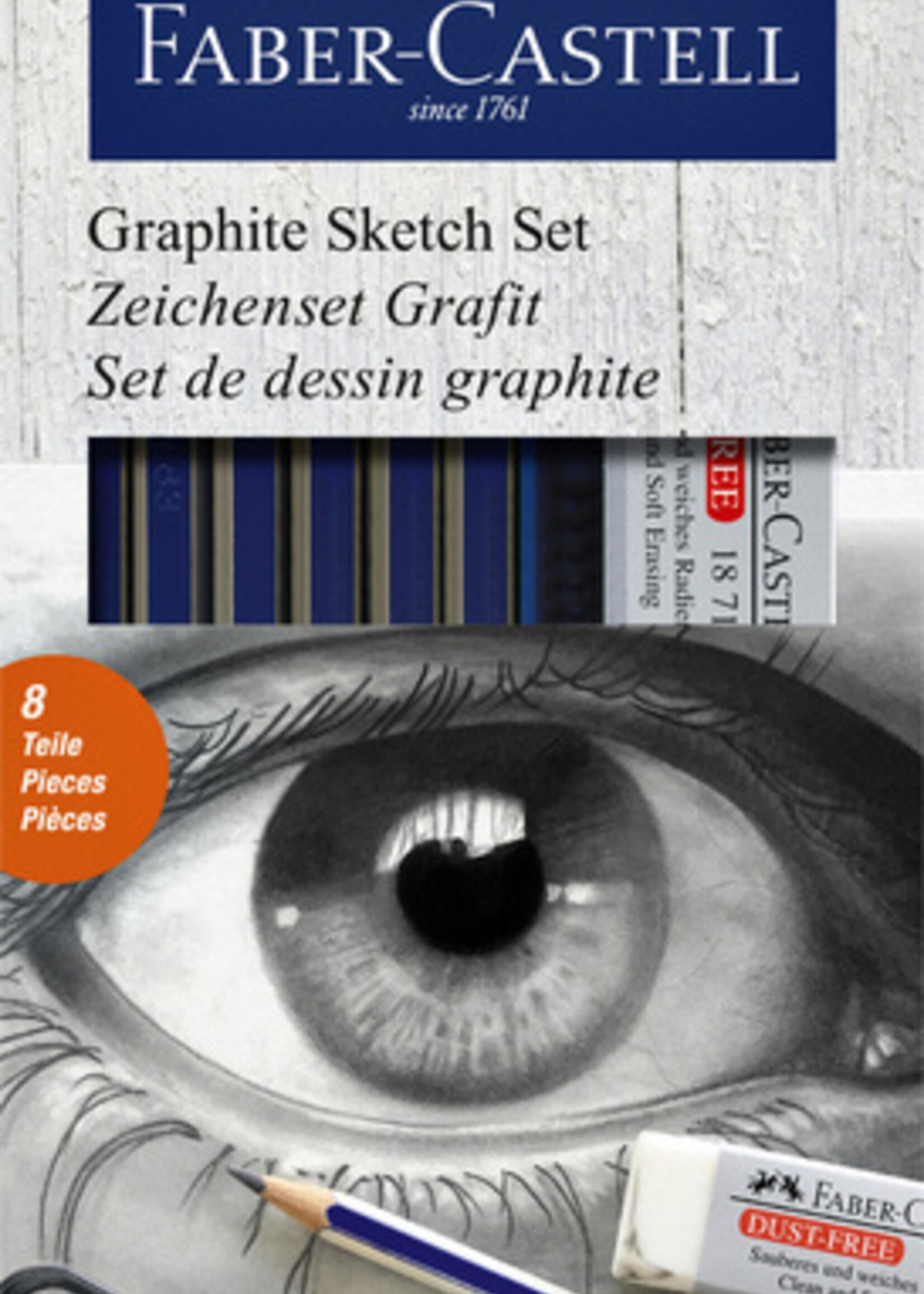 Faber Castell Faber Castell POTLOOD GOLDF 6 HARDHEDEN PLUS