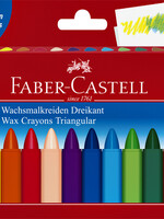 Faber Castell WASKRIJT 3HK ASS 12STKS