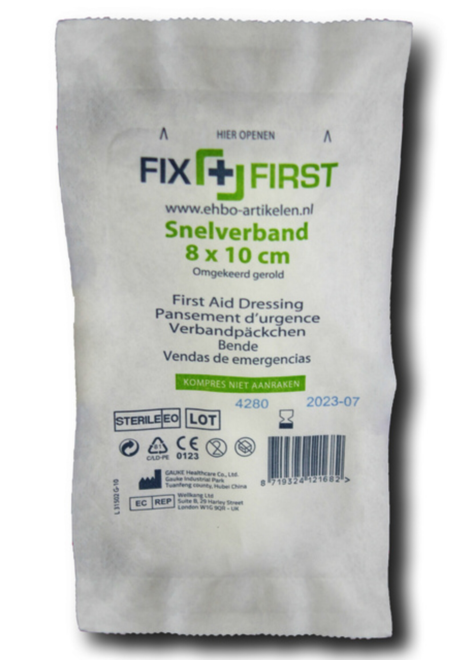 FixFirst FixFirst SNELVERBAND GEROLD MIDDEL 10STKS