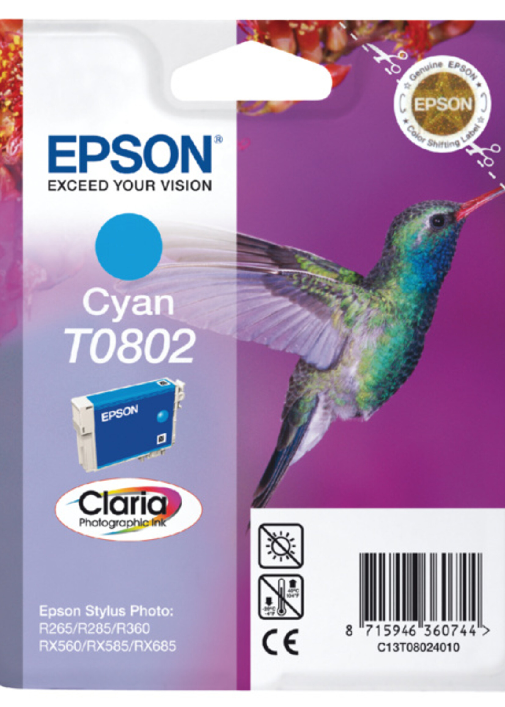 Epson Epson INKCARTRIDGE T080240 BL