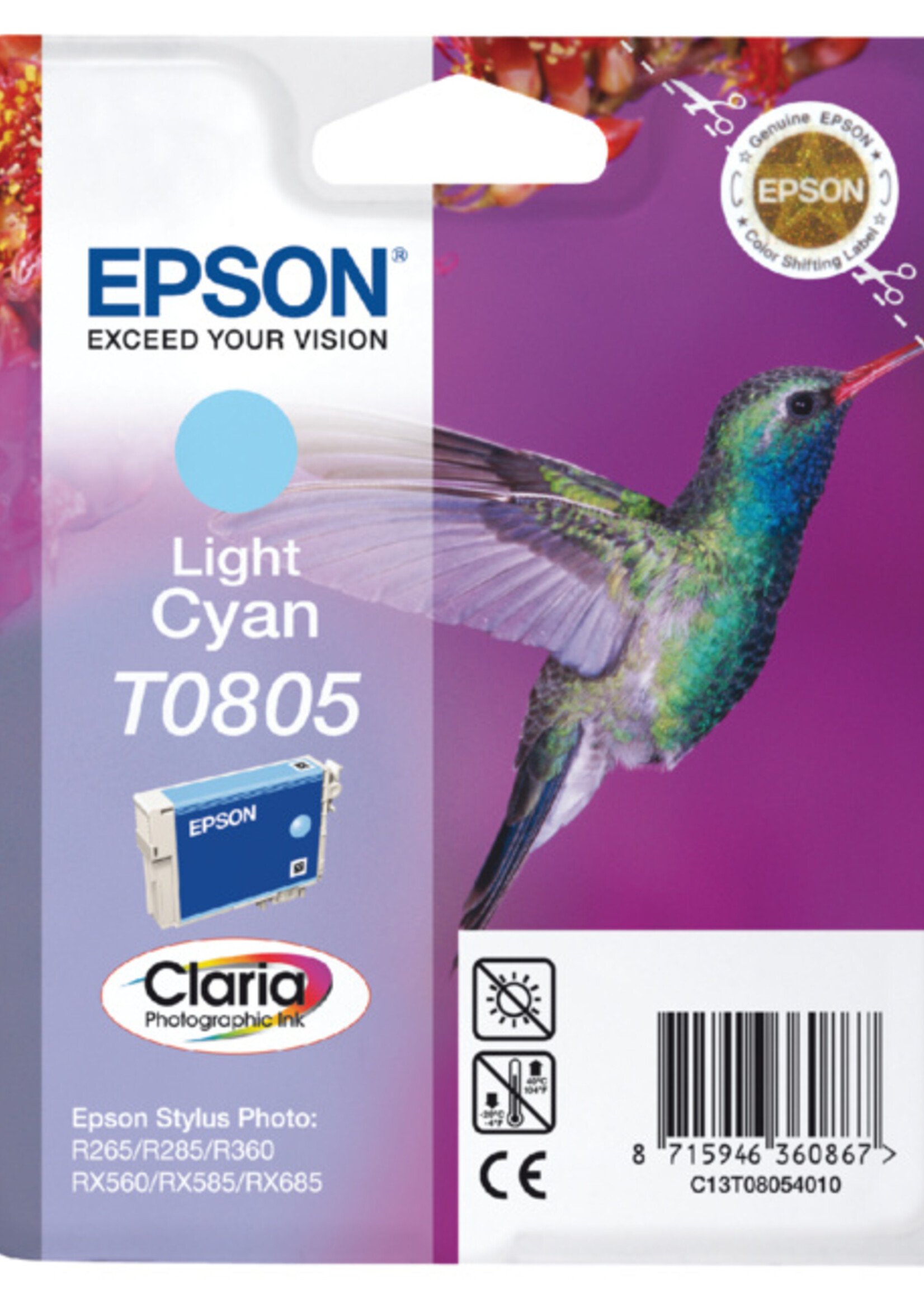 Epson Epson INKCARTRIDGE T080540 LBL