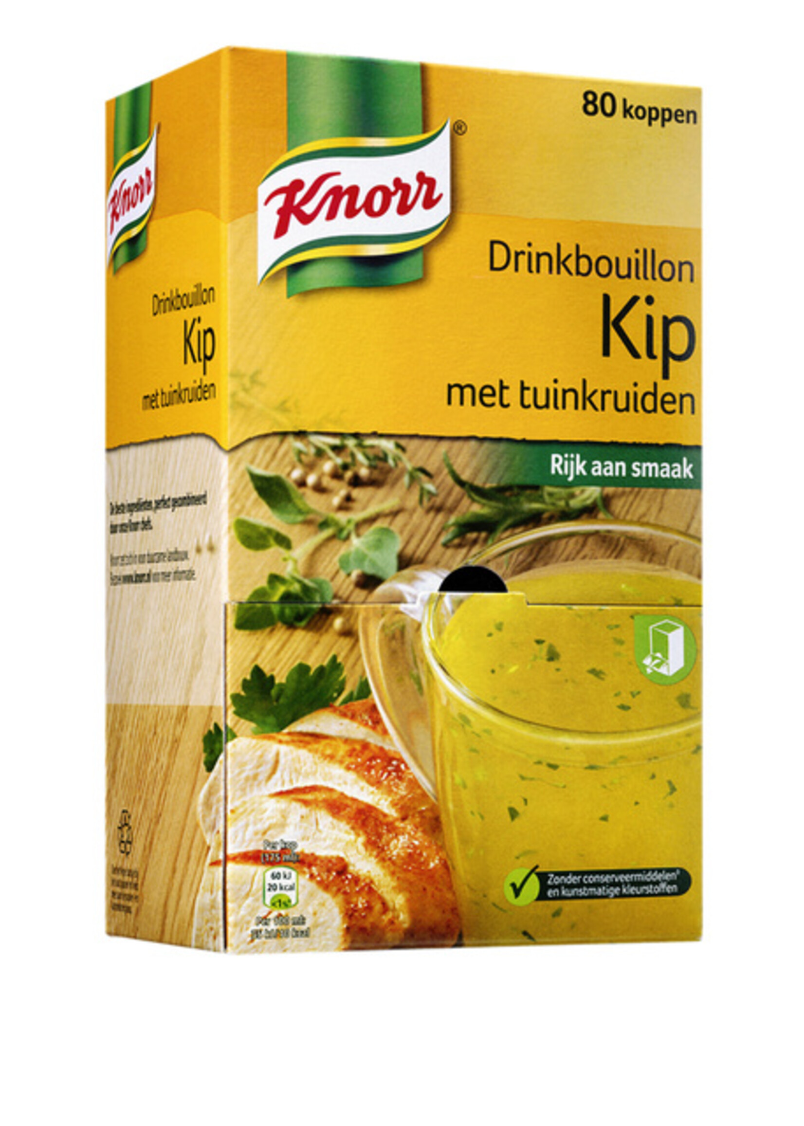 Knorr Knorr DRINKBOUILLON KIP TUINKR 80STKS
