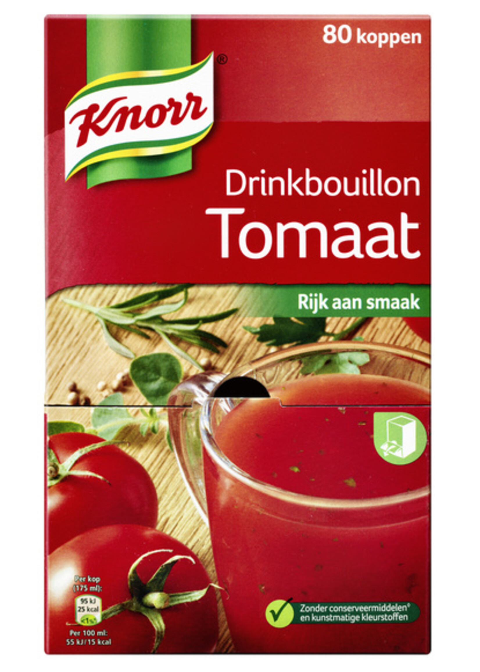 Knorr Knorr DRINKBOUILLON TOMAAT 80STKS