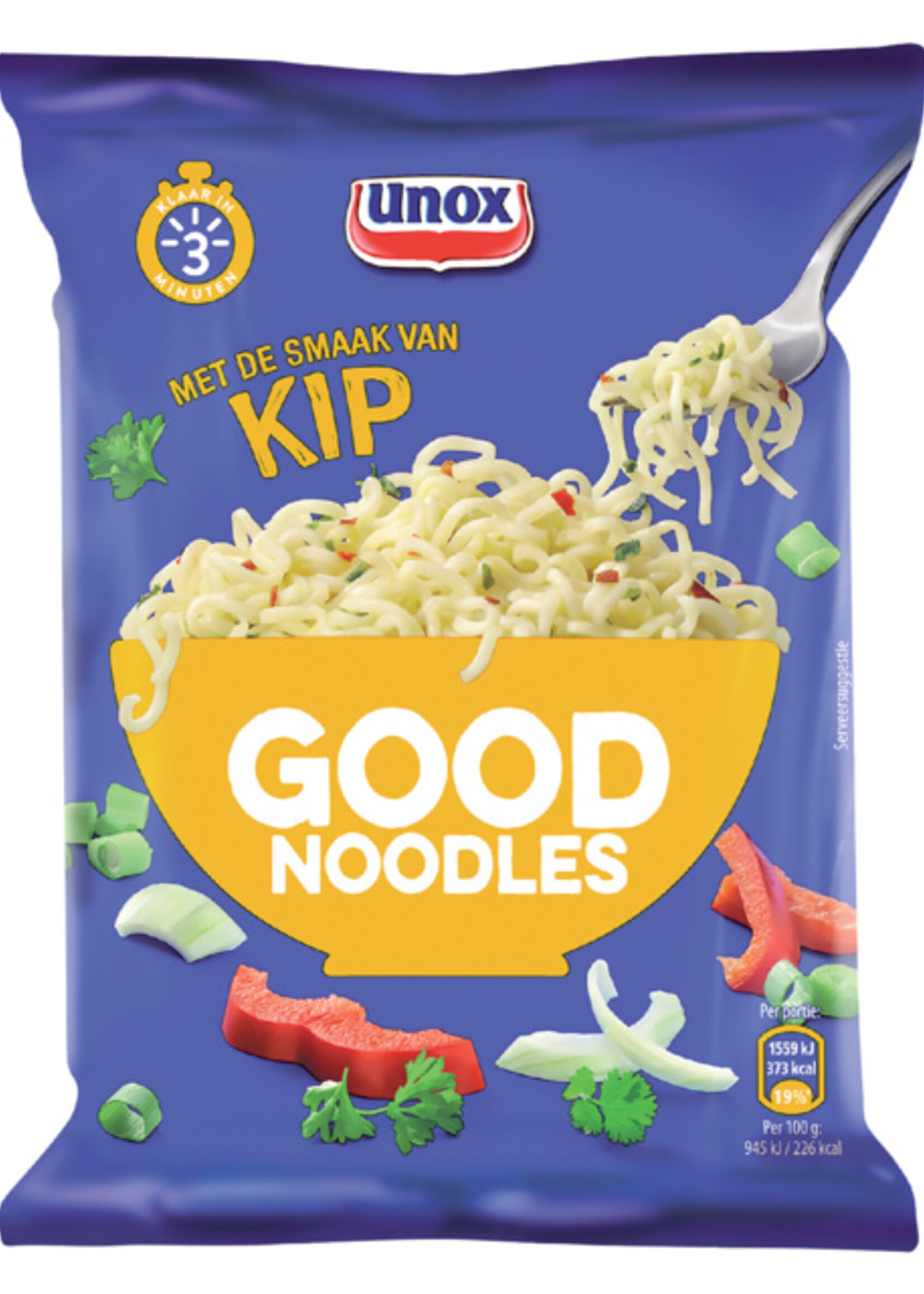 Unox Unox GOOD NOODLES KIP ZAK 11STKS
