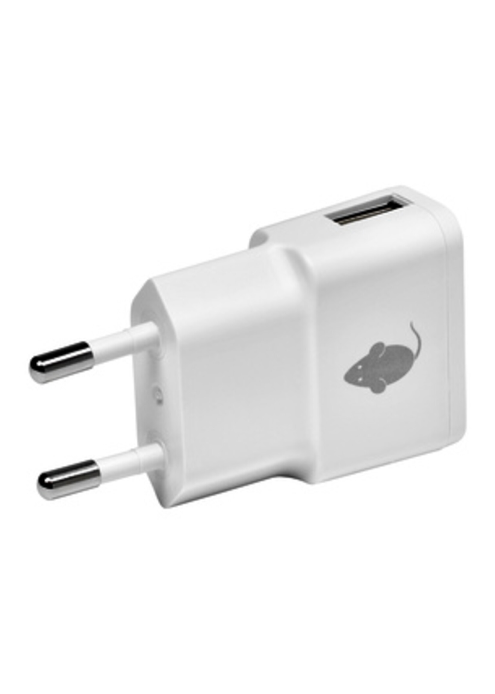 Green Mouse Green Mouse OPLADER USB-A 1A WT