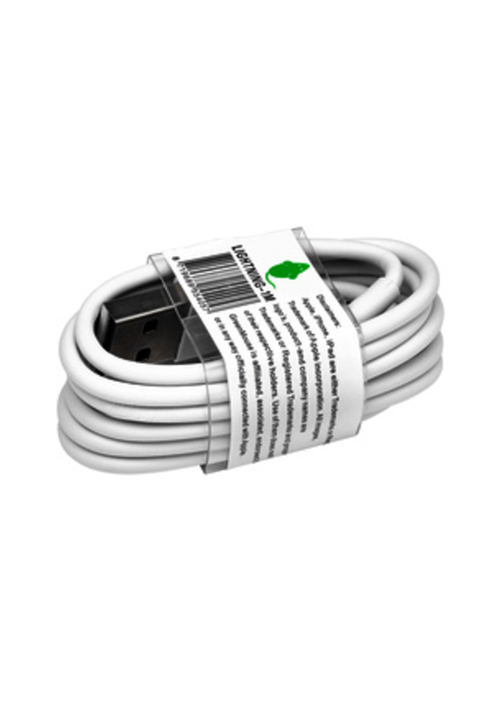 Green Mouse Green Mouse KABEL USB-A LIGHTNING 1M