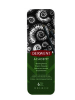 Derwent POTLOOD ACADEMY ASS 6STKS