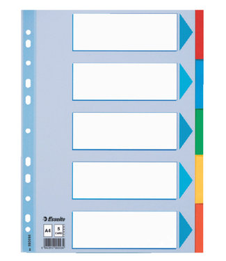 Esselte TABBLAD A4 11R KRT 5DLG