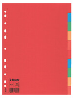 Esselte TABBLAD A4 11R KRT 10DLG