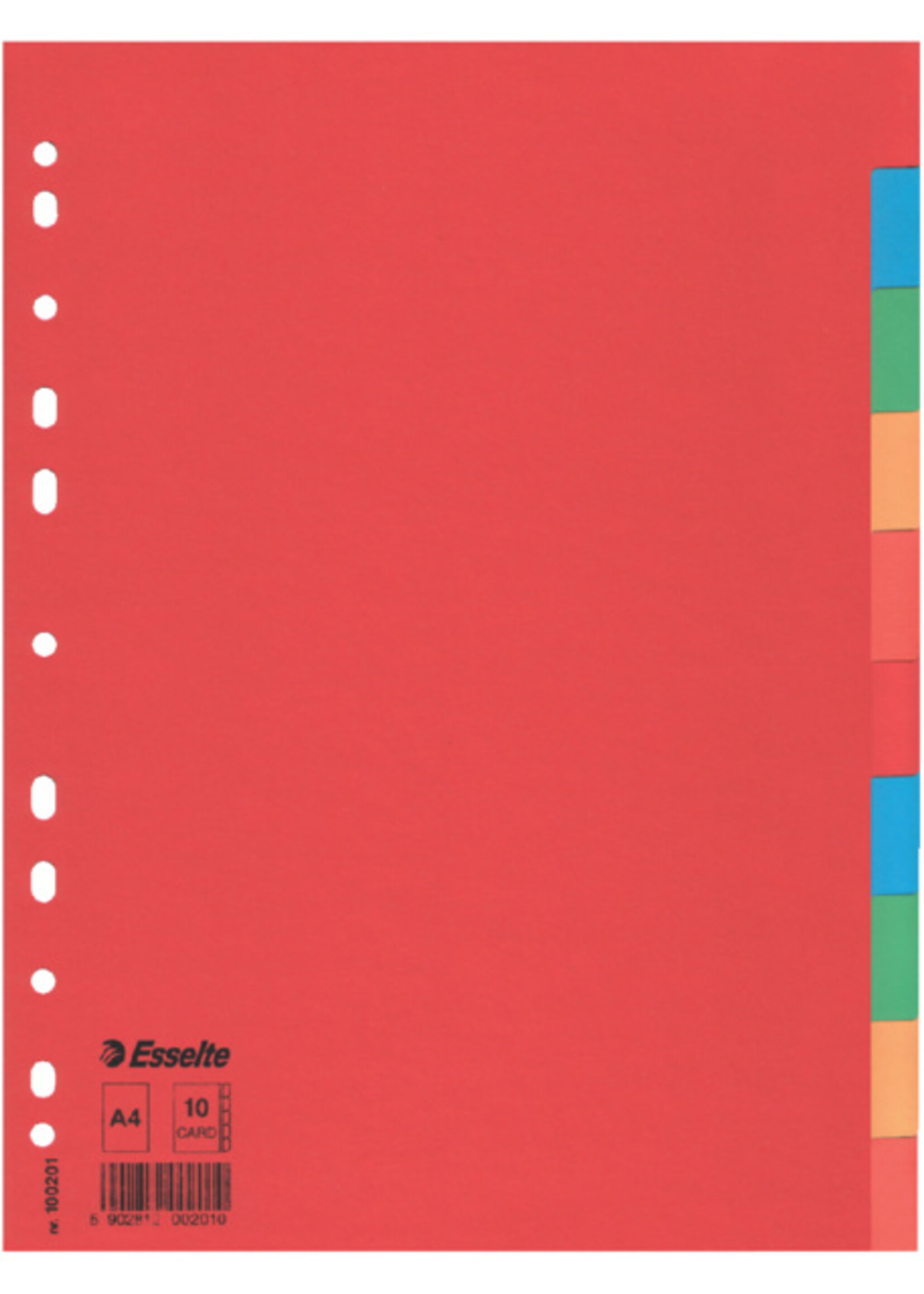 Esselte Esselte TABBLAD A4 11R KRT 10DLG