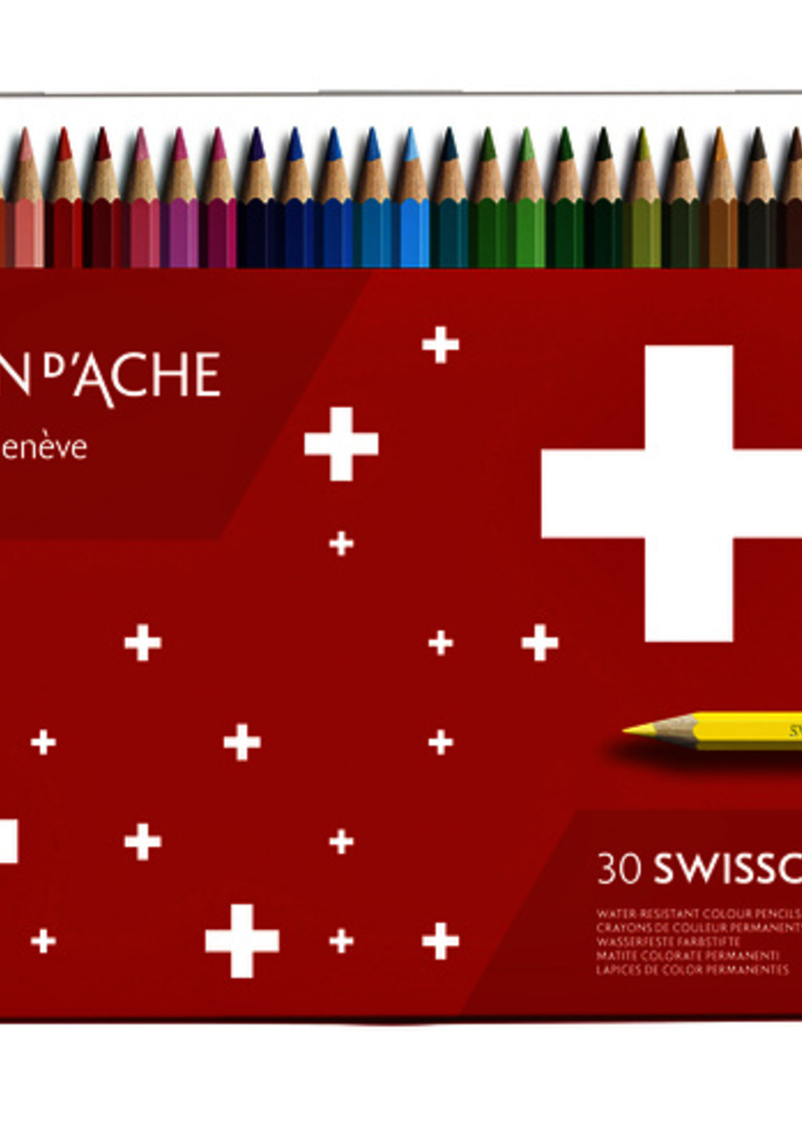 Caran d'ache Caran d'ache KLEURPOTLODEN SWISS 30ST