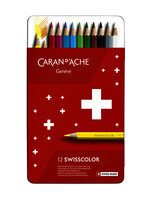 Caran d'ache KLEURPOTLODEN SWISS 12ST