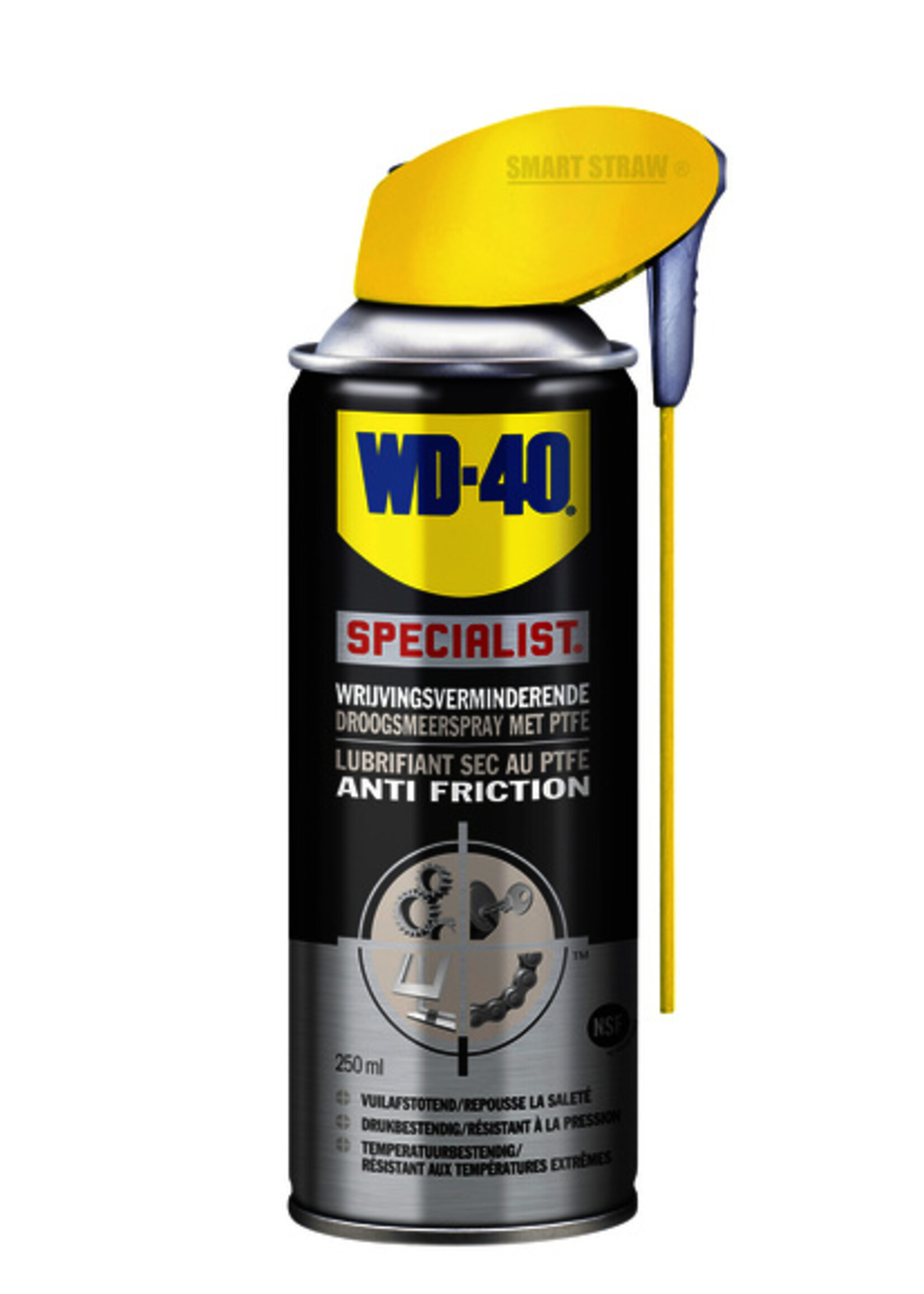 WD-40 WD-40 SPRAY DROOGSMEER SPEC PTFE 250ML