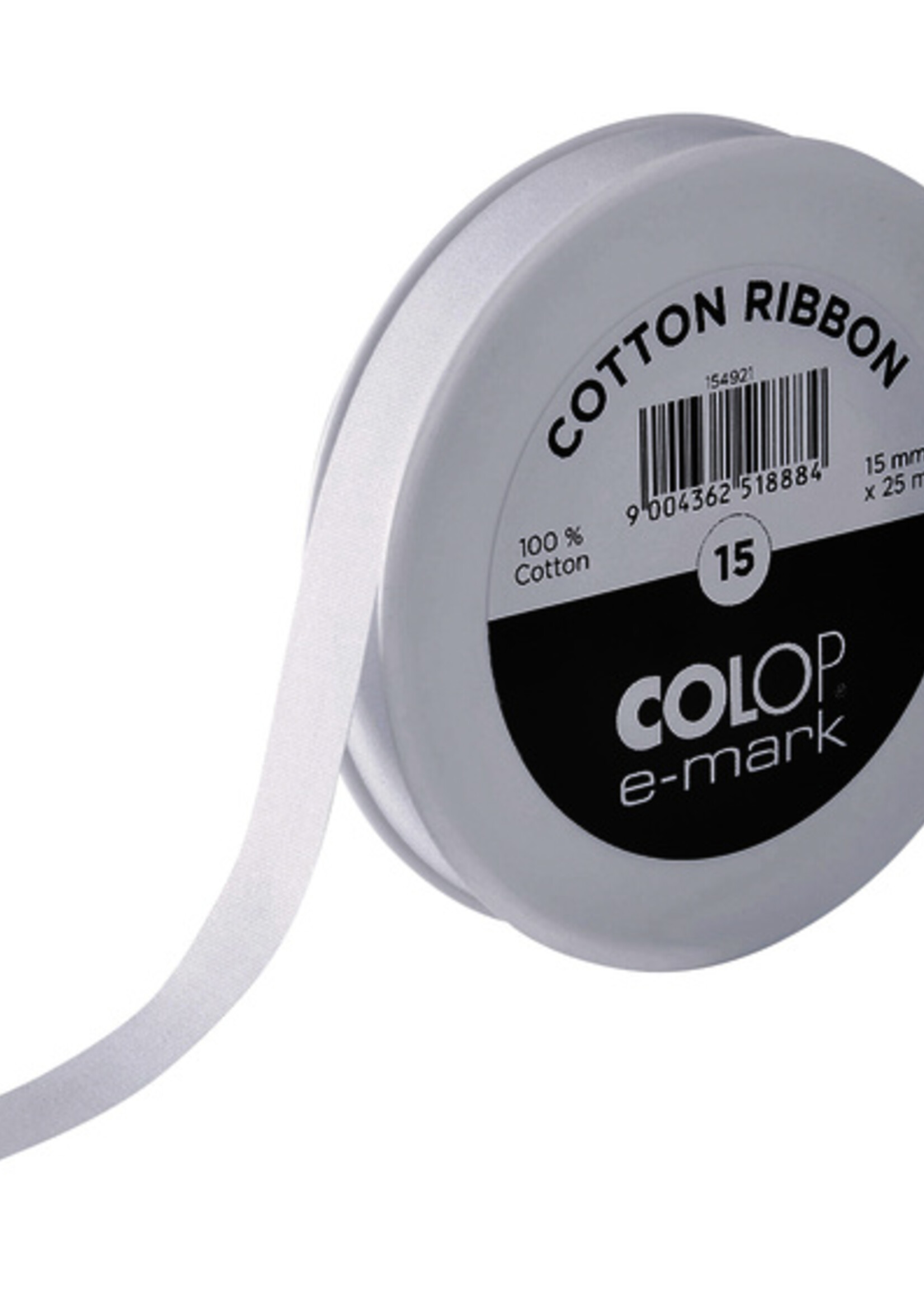Colop Colop LINT 15MM KATOEN E-MARK 25M
