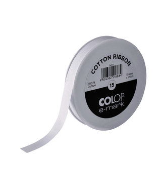 Colop LINT 15MM KATOEN E-MARK 25M