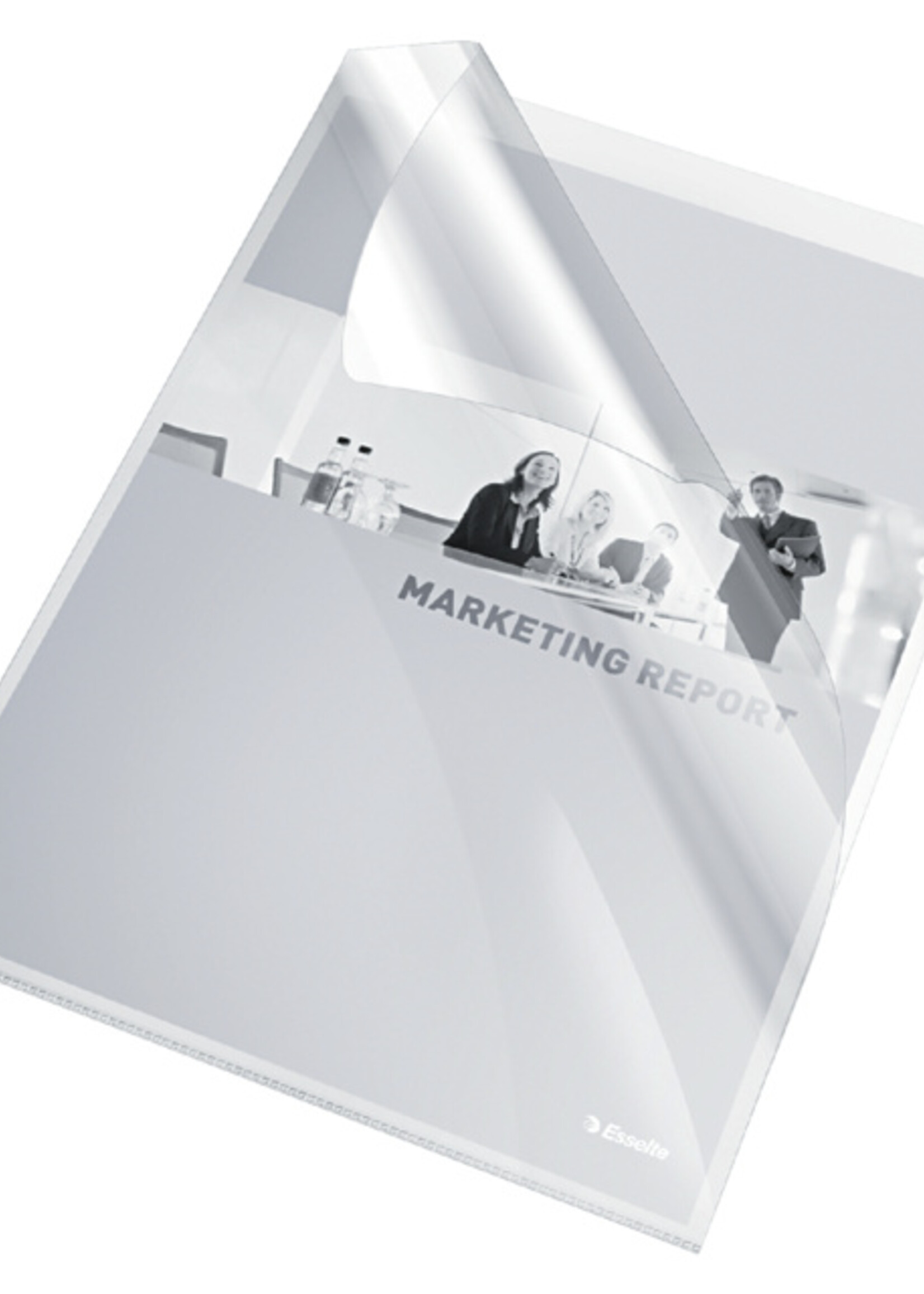 Esselte Esselte L-MAP STAND A4 PP TR 100STKS