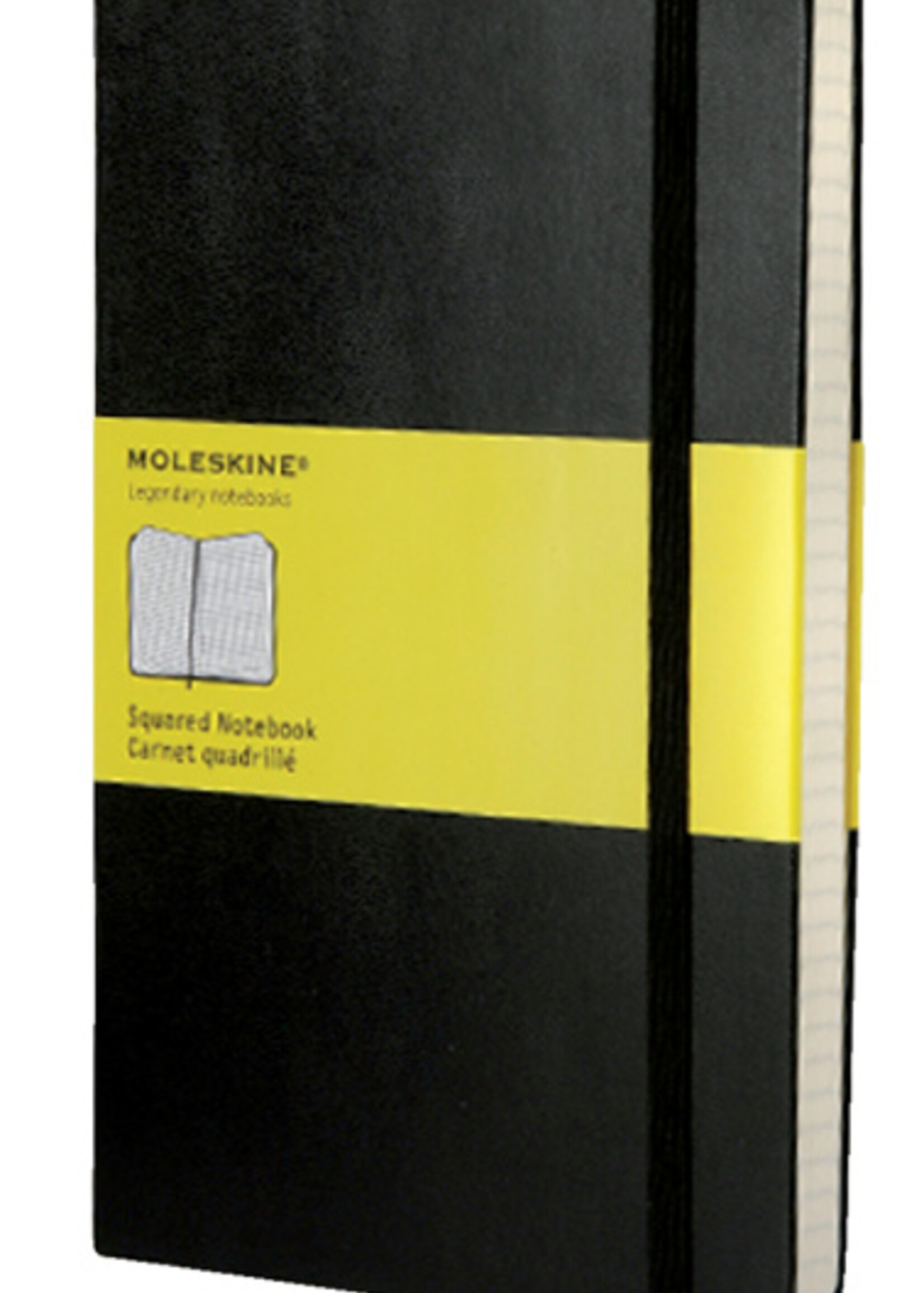 Moleskine Moleskine NOTITIEBOEK 130x210MM RUIT ZW