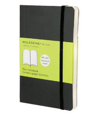 Moleskine NOTITIEBOEK 90x140MM BLANCO ZW