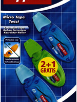 Tipp-ex CORRECTIEROL TWIST 5MM 2+1