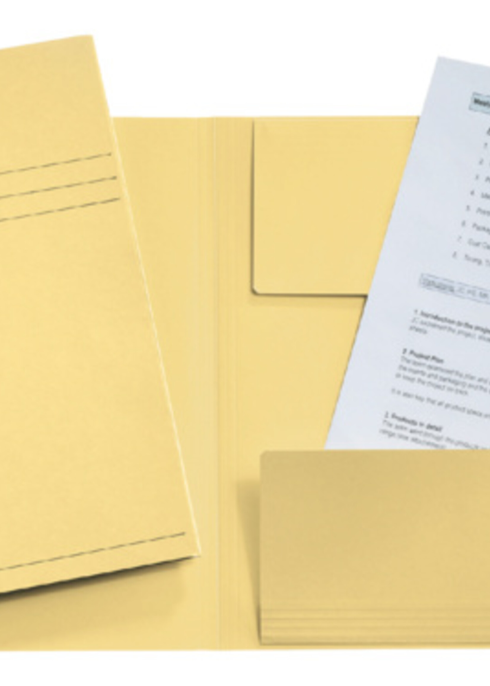 Esselte Esselte DOSSIERMAP 3KLEP GL