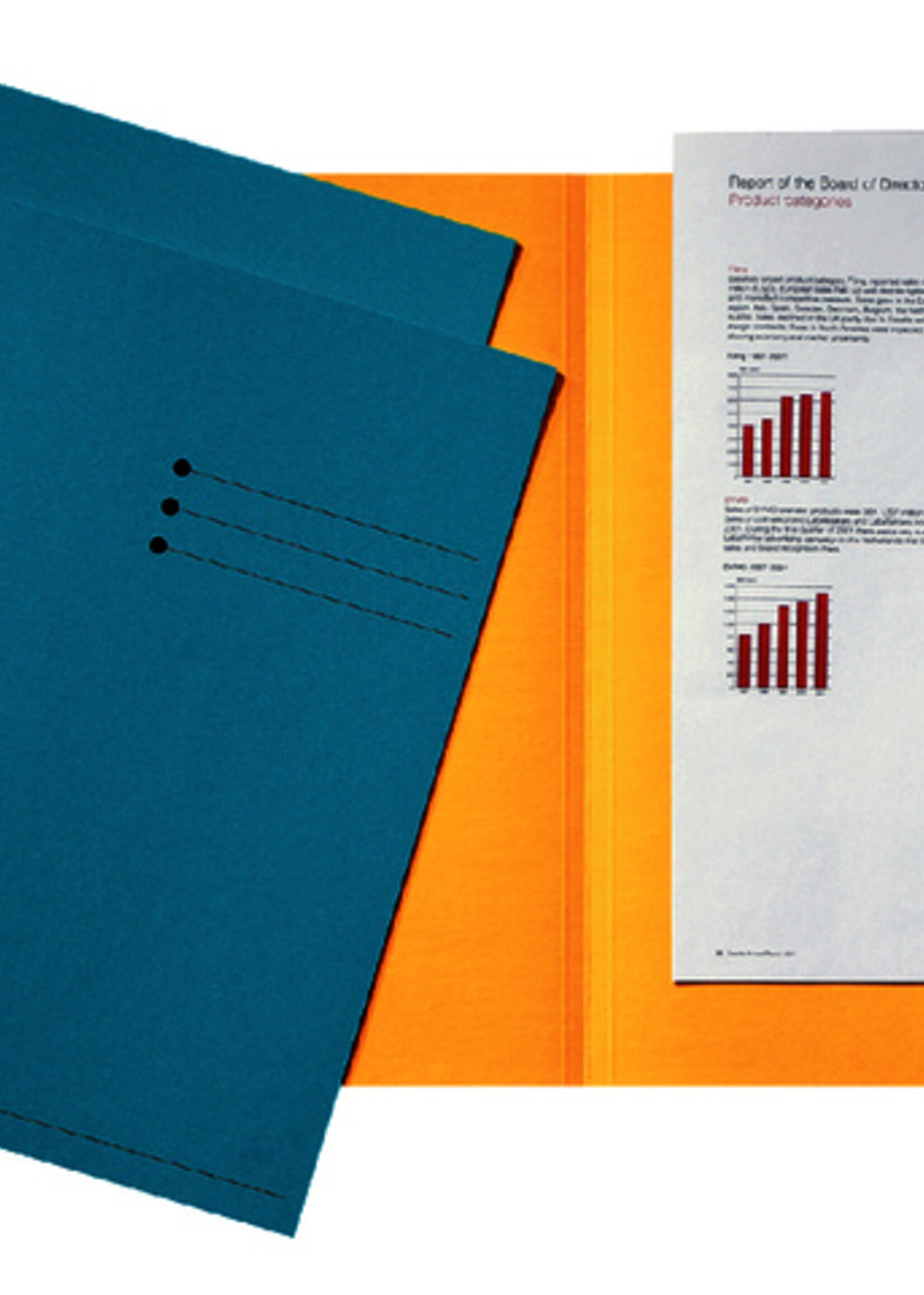 Esselte Esselte INLEGMAP KART BL