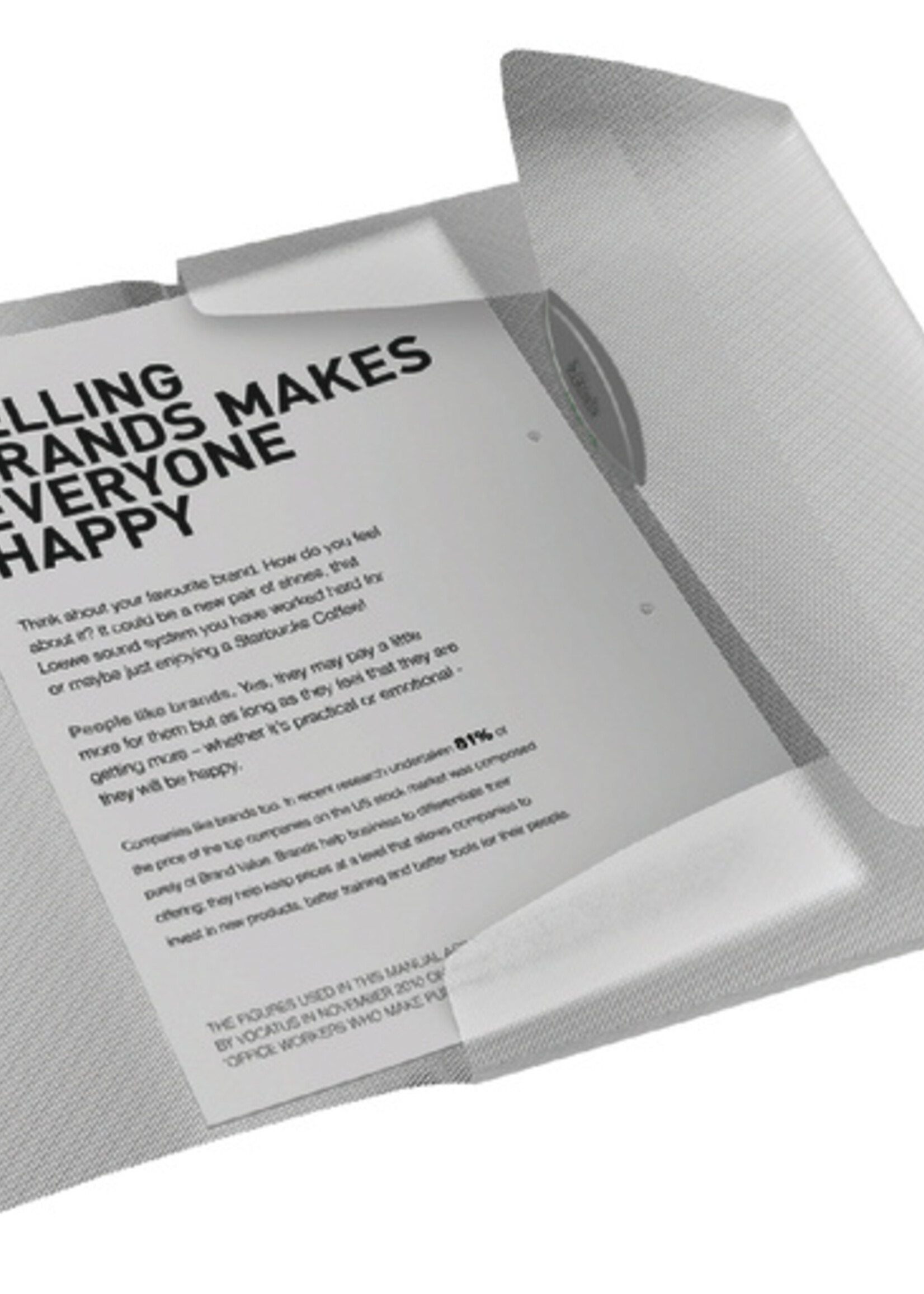 Esselte Esselte ELASTOMAP VIVIDA A4 PP WT