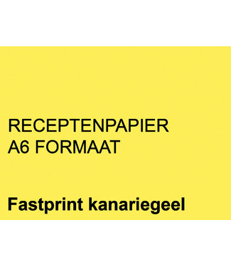 Fastprint RECEPTPAPIER A6 80GR KGL 2000V