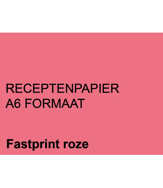 Fastprint RECEPTPAPIER A6 80GR RZ 2000V