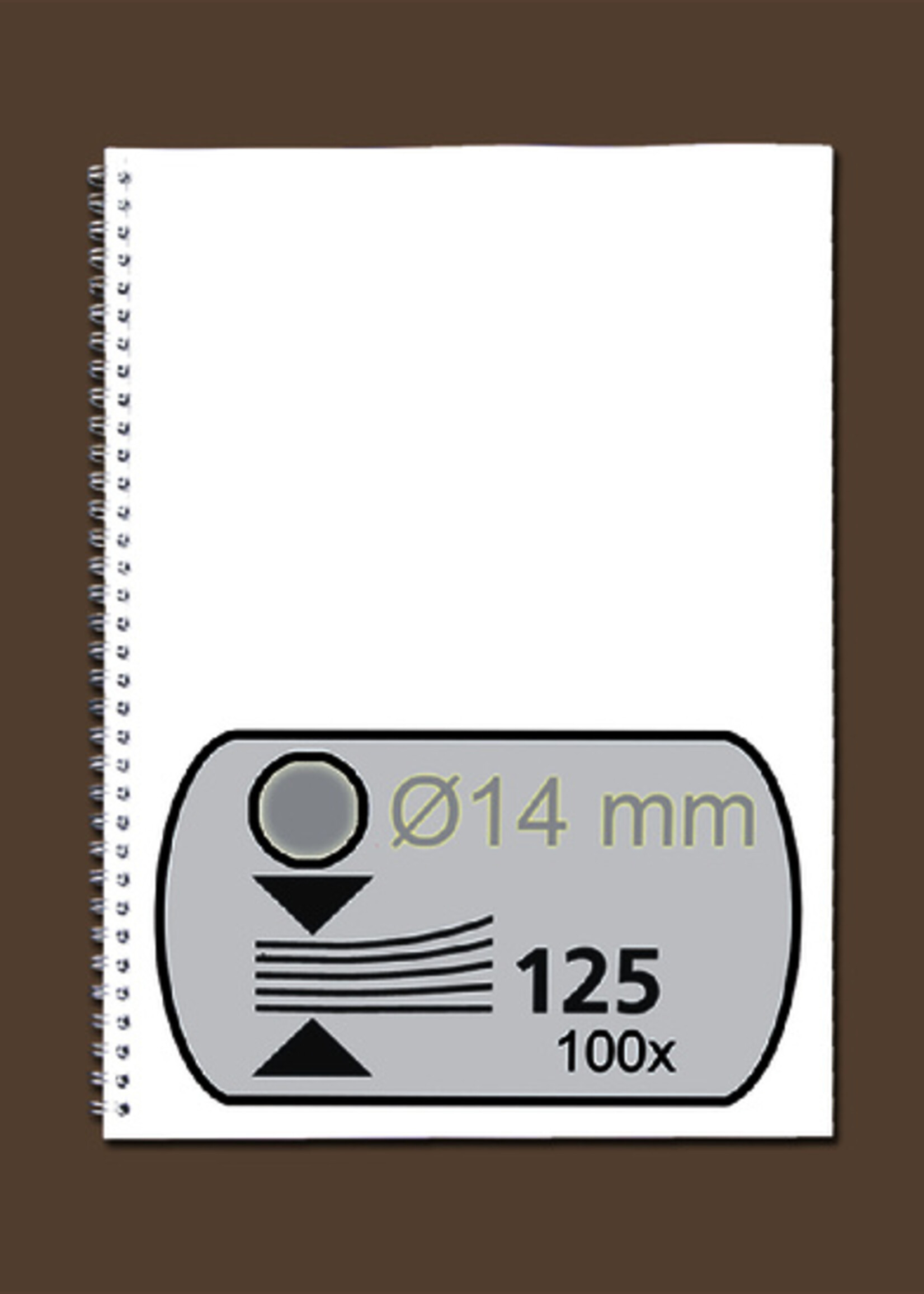 GBC GBC DRAADRUG 14MM US ZI 100STKS