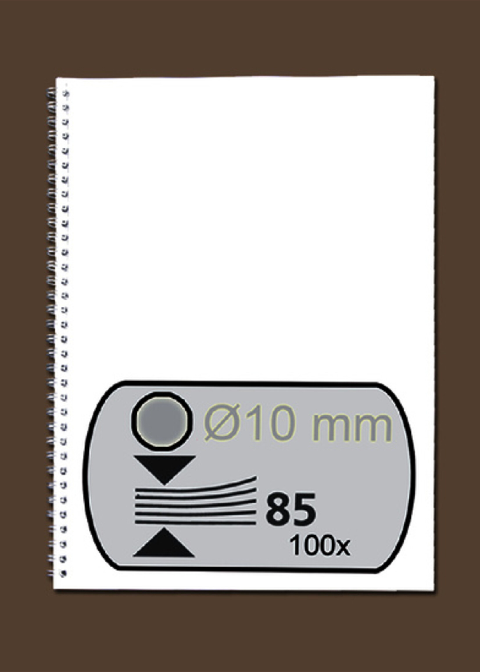 GBC GBC DRAADRUG 10MM US 21R ZI 100STKS