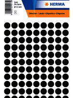 Herma ETIKET 1849 8MM ZW 540STKS
