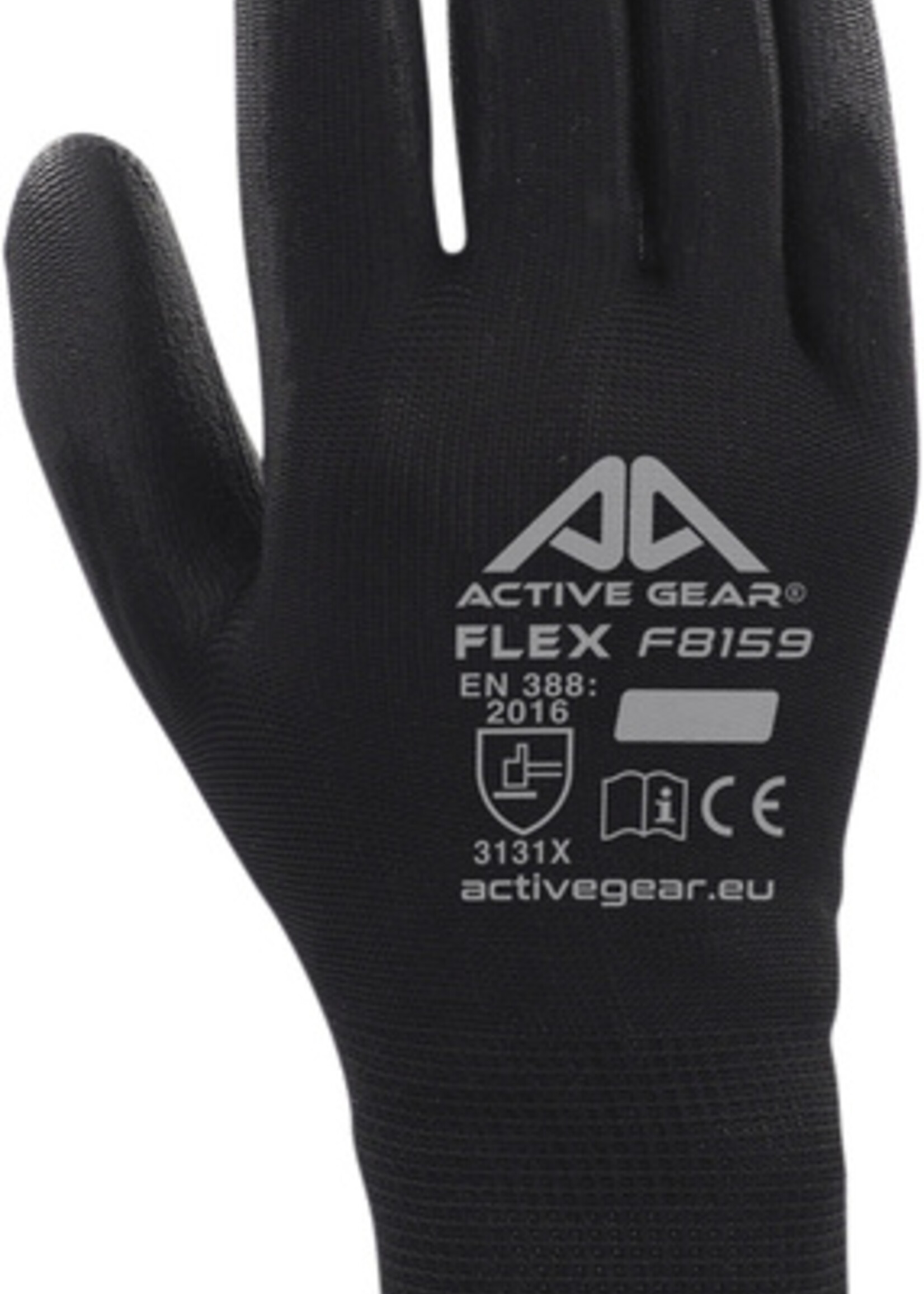 ActiveGear ActiveGear GRIPHANDSCHOEN PU-FLEX L ZW 2PAAR