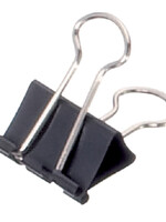 Maul PAPIERKLEM 25MM ZW 12STKS