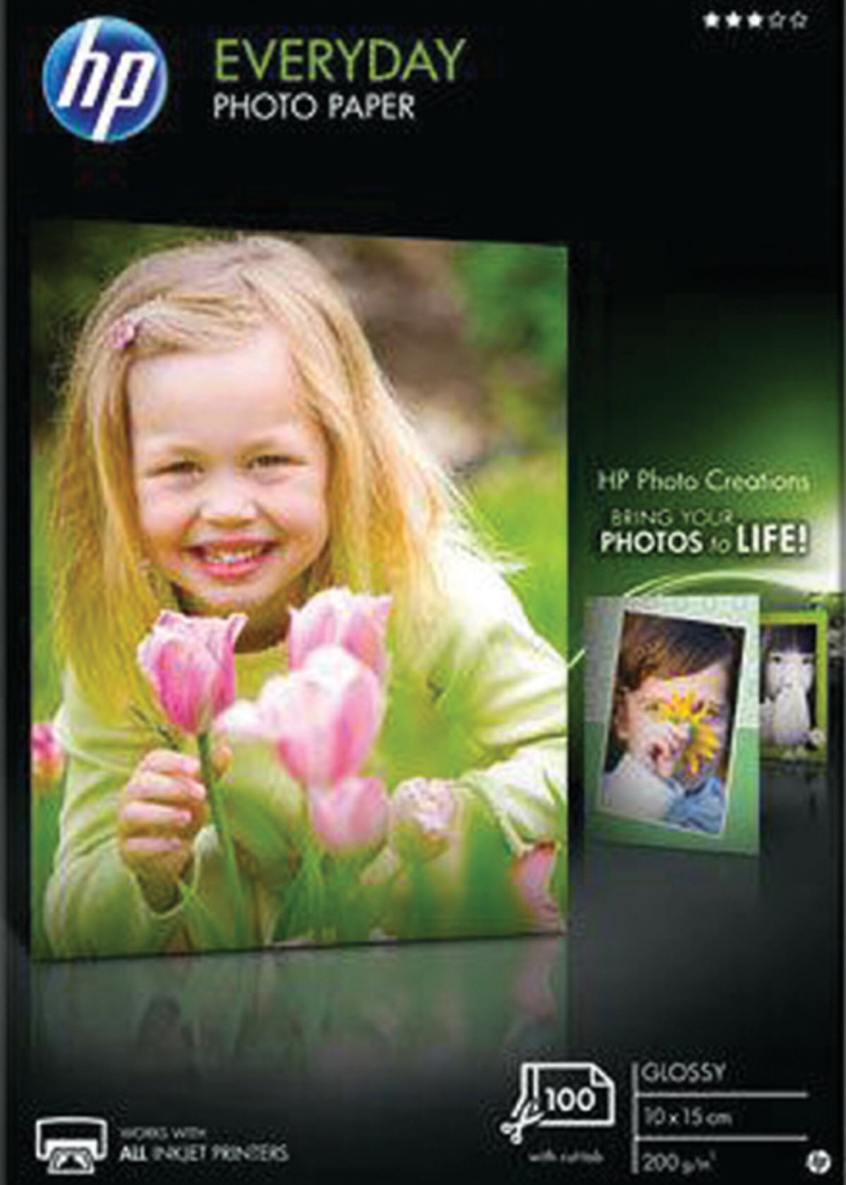 HP HP FOTOPAPIER CR757A 10X15 200GR 100VEL