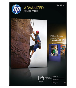 HP FOTOPAPIER Q8691A 10X15 250GR 25VEL