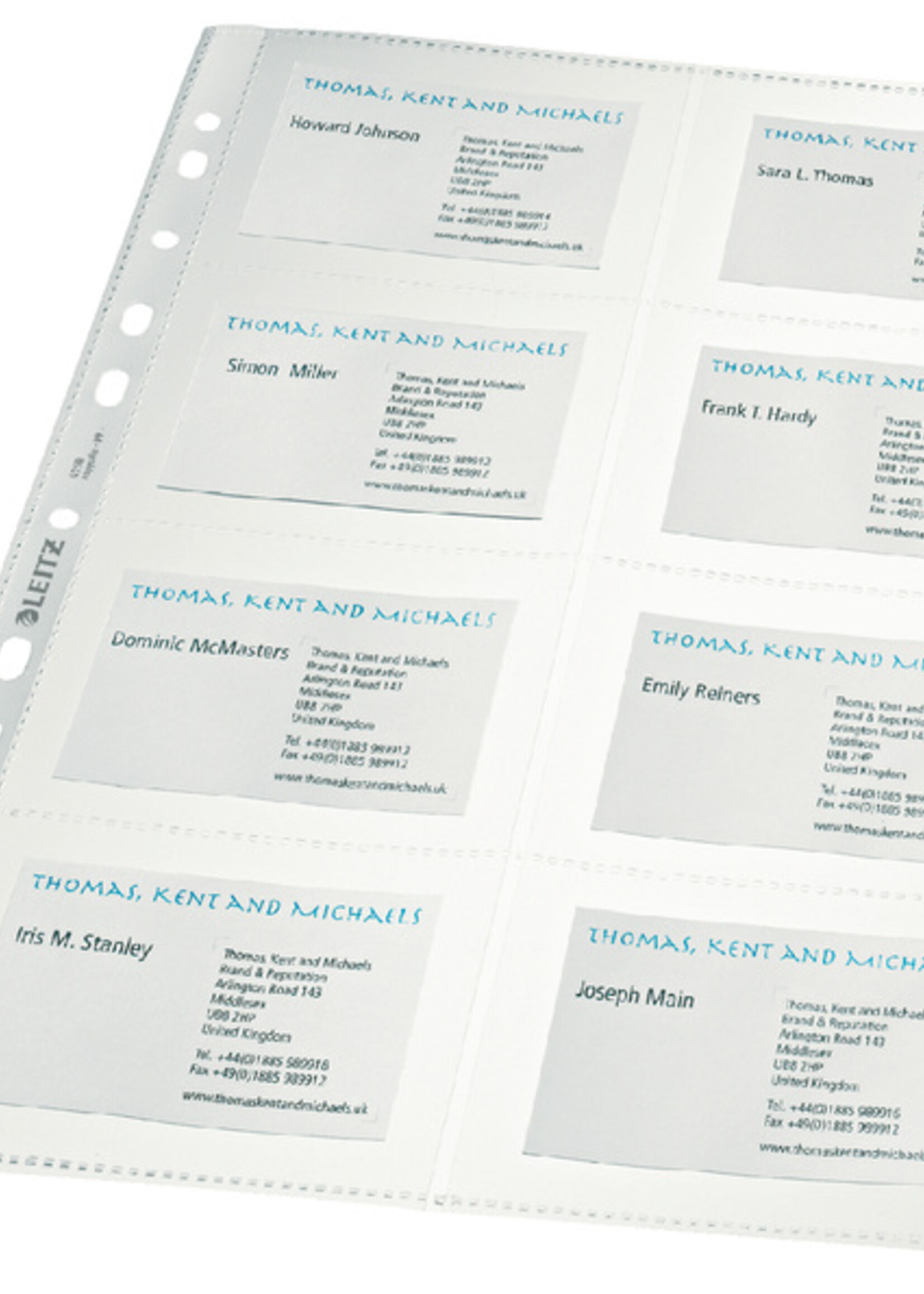 Kangaro Kangaro SHOWTAS VISITEKRT 23R PP 10STKS